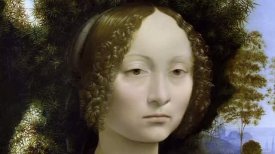"Ginevra de' Benci," c. 1474/1478, Leonardo da Vinci