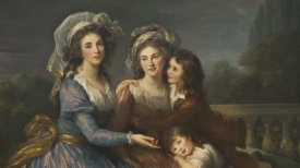 "The Marquise de Pezay, and the Marquise de Rougé with Her Sons Alexis and Adrien," 1787, Elisabeth-Louise Vigée Le Brun