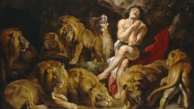 "Daniel in the Lions' Den," c. 1614/1616, Sir Peter Paul Rubens