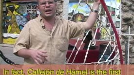 Elias Aseff Alfonso talks about Salvador Gonzalez Escalona in Callejon de Hamel (Cuba)