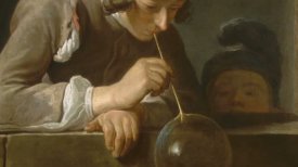 "Soap Bubbles," probably 1733/1734, Jean Siméon Chardin