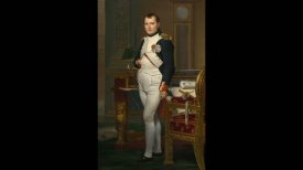 "The Emperor Napoleon in His Study at the Tuileries," 1812, Jacques-Louis David
