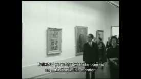 Opening exhibition Kees van Dongen in 1967