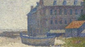 "The Lighthouse at Honfleur," 1886 Georges Seurat