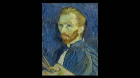"Self-Portrait," 1889, Vincent van Gogh