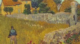 "Farmhouse in Provence," 1888, Vincent van Gogh