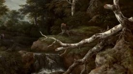 "Forest Scene," c. 1655, Jacob van Ruisdael