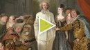 "The Italian Comedians," probably 1720, Antoine Watteau